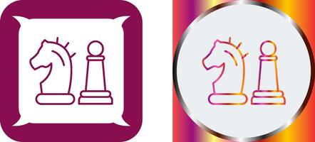 Chess Piece Icon Design vector