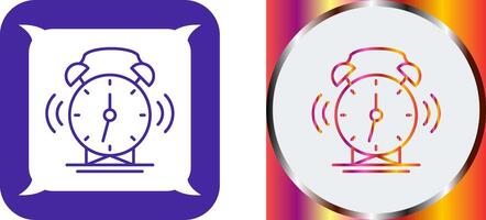 Alarm Clock Icon Design vector