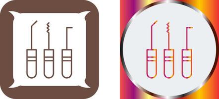 Lockpick Icon Design vector