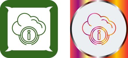 Cloud Computing Icon Design vector
