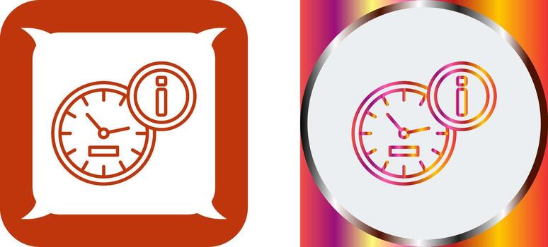 diseño de icono de reloj vector