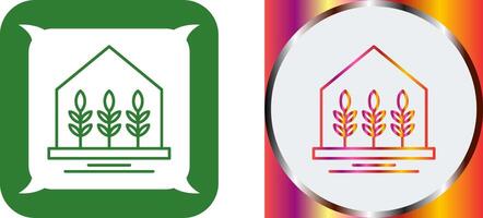 Farm House Icon Design vector