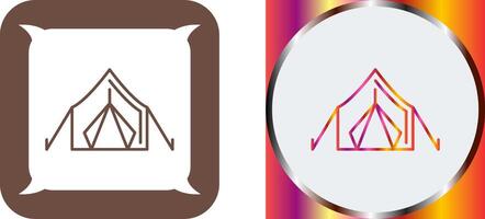 Tent Icon Design vector