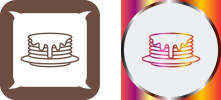 Pancake Icon Design vector