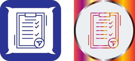 Clipboard Icon Design vector