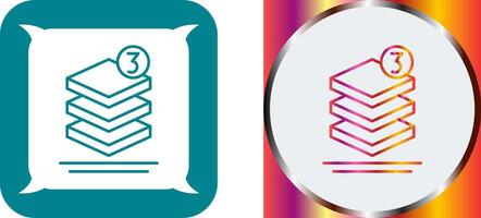Layers Icon Design vector