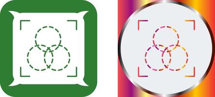 Intersection Icon Design vector