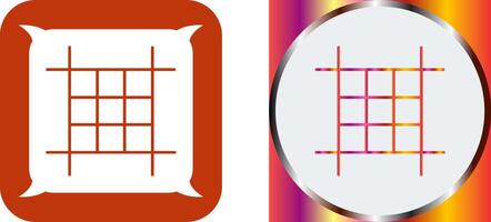Square Layout Icon Design vector