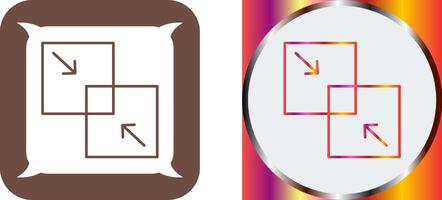 Combine Icon Design vector