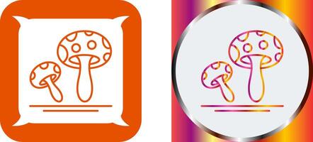 Mushroom Icon Design vector