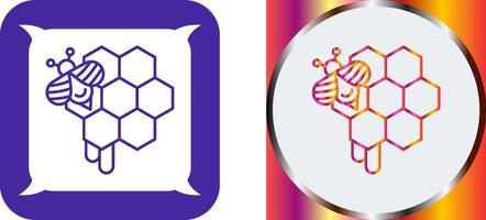 Honeycomb Icon Design vector