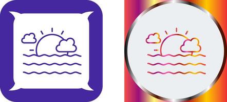 Sea Icon Design vector