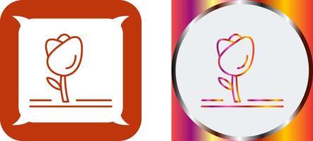 Tulip Icon Design vector