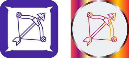 Crossbow Icon Design vector