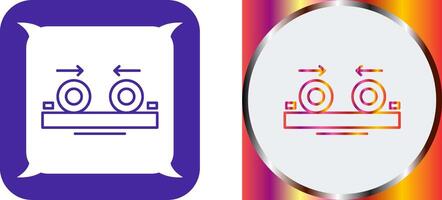 Collision Icon Design vector