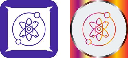 Proton Icon Design vector