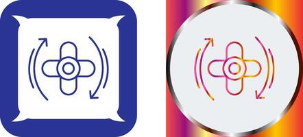 Rotate Icon Design vector