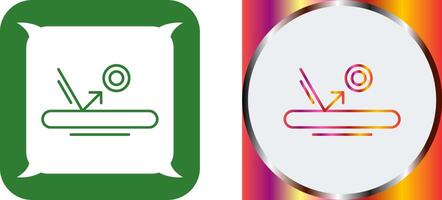 Bounce Icon Design vector