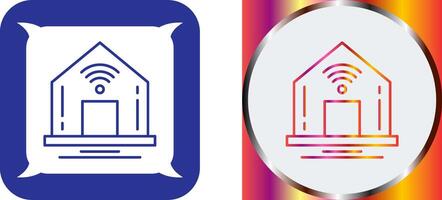 Smart Home Icon Design vector