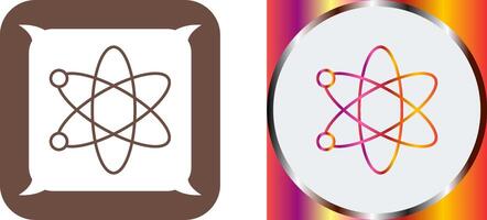Atom Icon Design vector