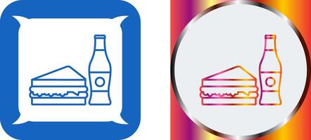 Junk Food Icon Design vector