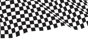 a cuadros bandera ola volador en blanco blanco espacio diseño deporte carrera campeonato negocio éxito antecedentes vector