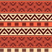 Seamless ethnic pattern. Handmade. Horizontal stripes. illustration. vector