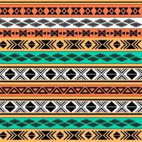 Seamless ethnic pattern. Handmade. Horizontal stripes. illustration vector