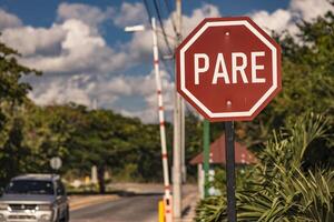 Pare sign in Dominicus Street photo