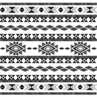 Seamless ethnic pattern. Handmade. Horizontal stripes. illustration vector