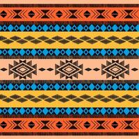 Seamless ethnic pattern. Handmade. Horizontal stripes. illustration vector