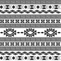 Seamless ethnic pattern. Handmade. Horizontal stripes. illustration vector