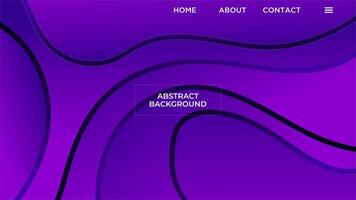 ABSTRACT PURPLE BACKGROUND ELEGANT GRADIENT SHAPES SMOOTH LIQUID COLOR DESIGN TEMPLATE GOOD FOR MODERN WEBSITE, WALLPAPER, COVER DESIGN vector