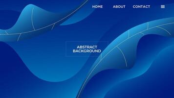resumen azul antecedentes elegante degradado formas suave líquido color diseño modelo bueno para moderno sitio web, fondo de pantalla, cubrir diseño vector