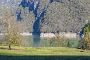 Landscape in the dolomites photo