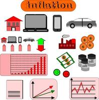 Infographics elements. Infographics for business presentations and information banner. vector