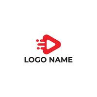 Digital media logo design concept vector