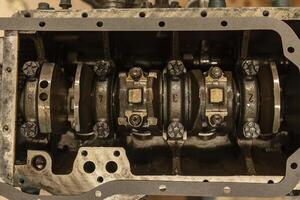 Vintage Engine Restoration Detail photo