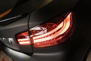 Led sport car tail light photo