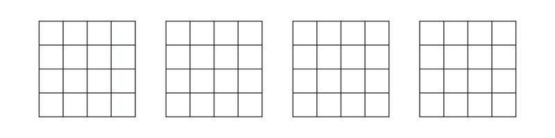 cuadrícula modelo cuadrado líneas para cuaderno o grafico. plano ilustración aislado en blanco antecedentes. vector