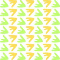 Pattern design with floral motif vector