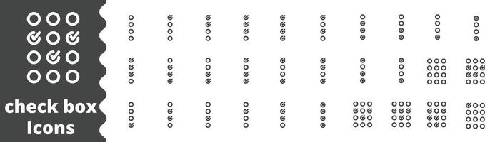 Arrow icon check box set , diagram, target, circle, element, vector