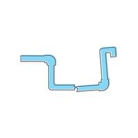 Plumbing logo icon vector