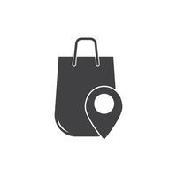 Online shop icon vector