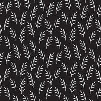 modern leaves seamless repeat pattern vector