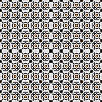 ornamental pattern arabic linear vector