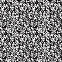 black and white seamless pattern vector