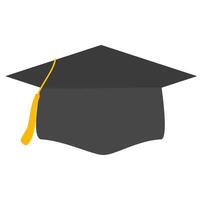 Graduation cap illustration vector