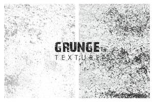 Set of Grunge Textures vector