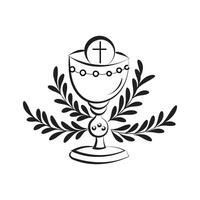 Christian Art. Christian symbol for print vector